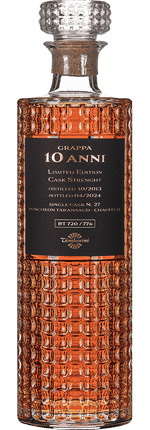 Grappa 10 Anni Limited Edition Single Cask N. 27 Tamborini