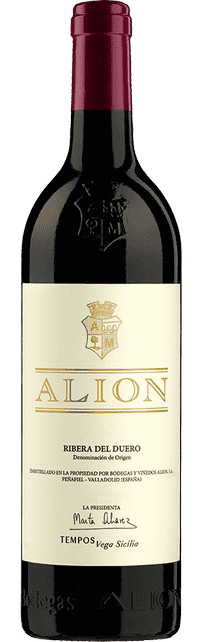 2021 Alión Ribera del Duero DO Bodegas y Viñedos Alión Grupo Vega Sicilia