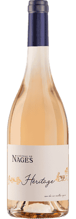 2024 Château de Nages Rosé Héritage Costières de Nîmes AOP